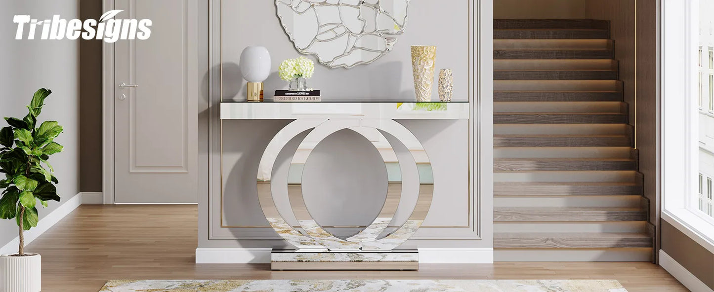 Mirrored Console Table