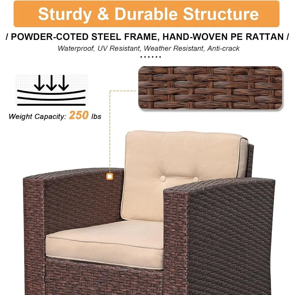 Rattan Patio Sectional