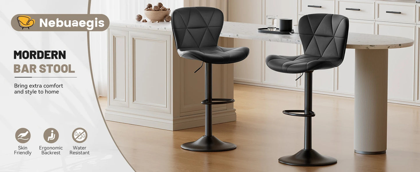 Adjustable Swivel Bar Stools