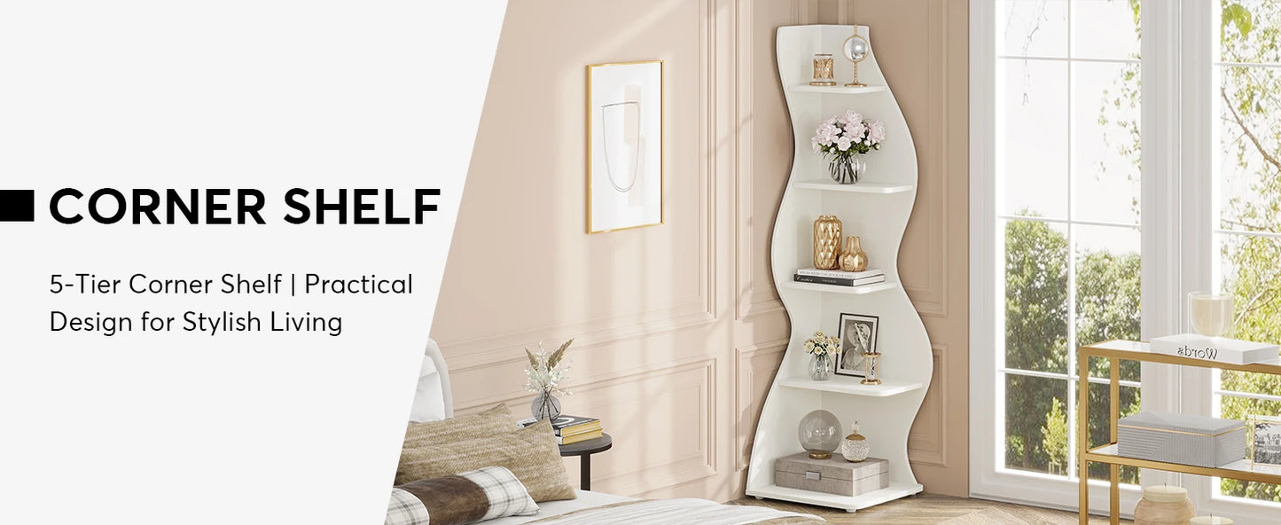 Corner 5‑Tier Shelf
