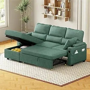 L‑Shaped Convertible Sofa