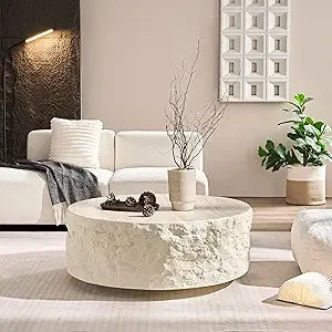 Round Drum Coffee Table