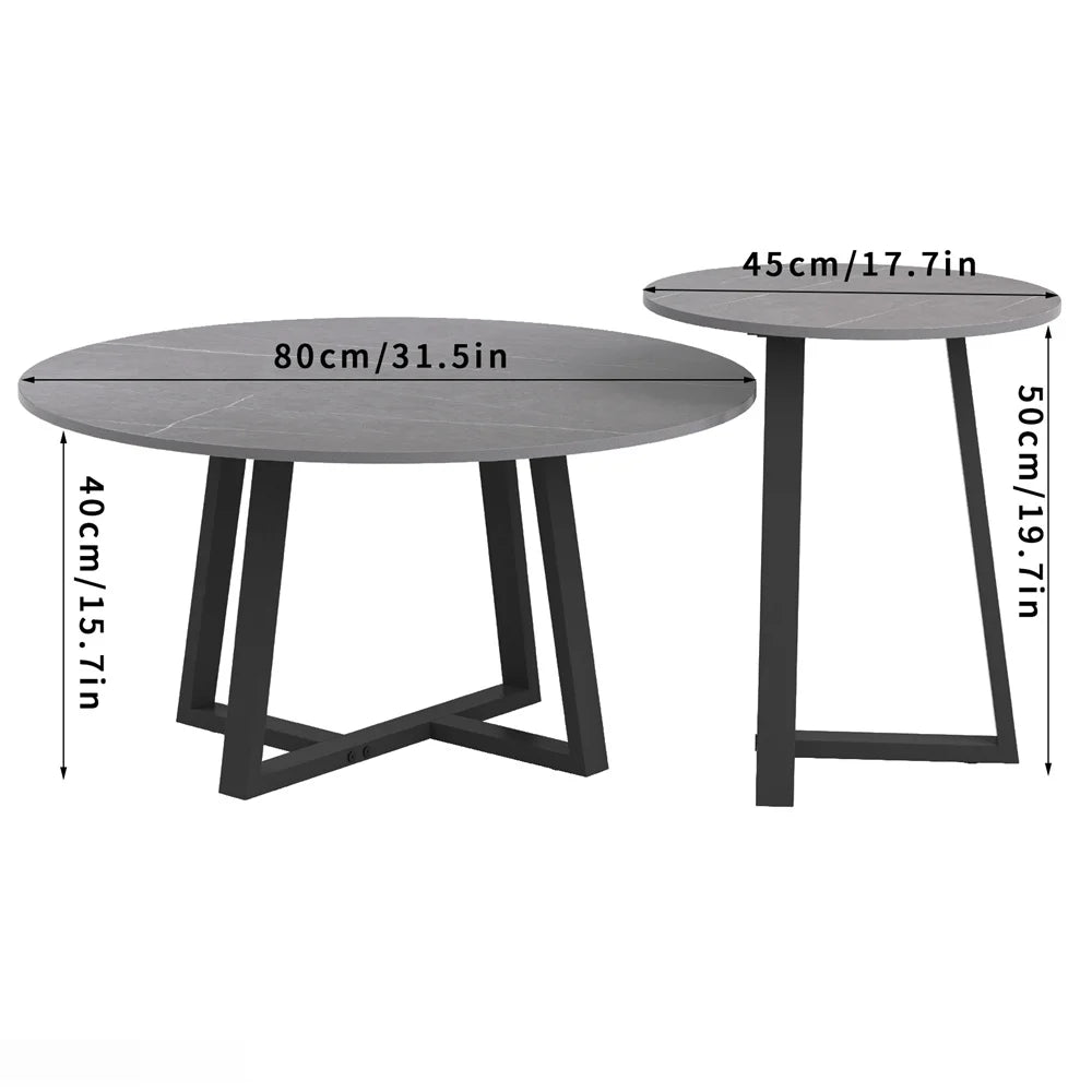 Marble Nesting Coffee Tables