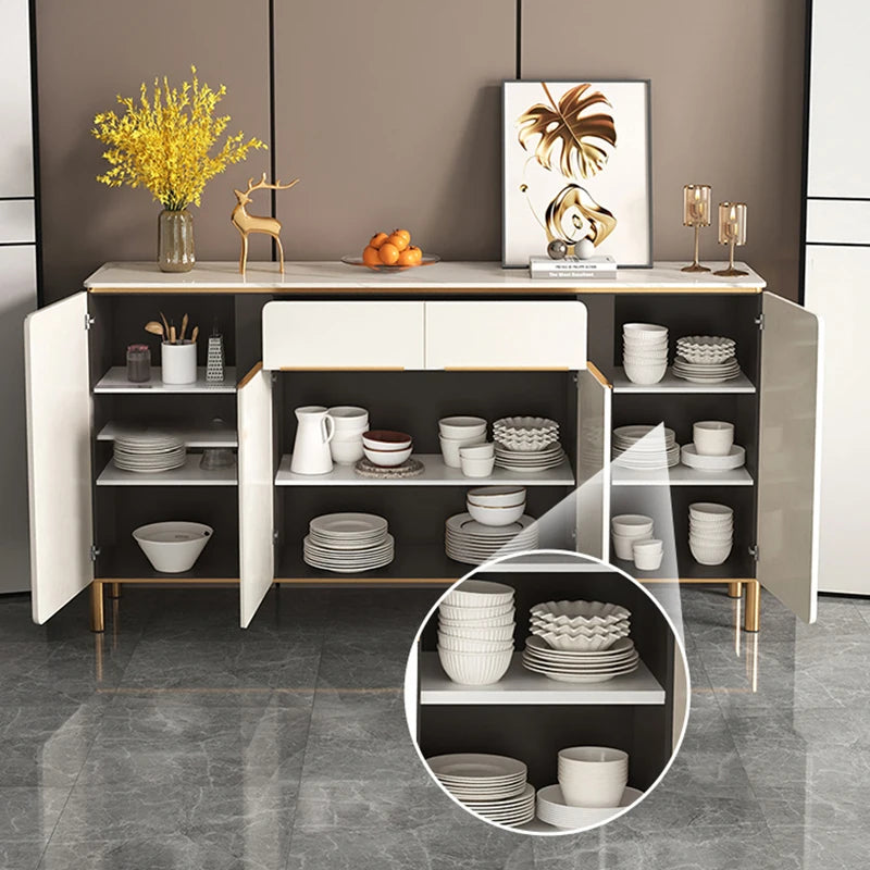 White Luxury Cabinet – Premium Drawers with Italian Inspired Aesthetic for Elegant Living Spaces