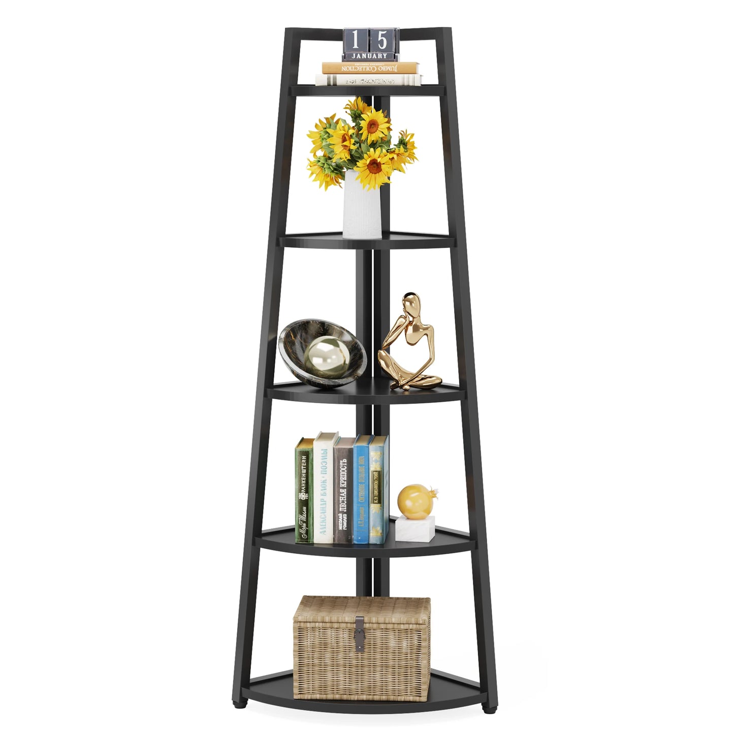 Corner Ladder Bookcase