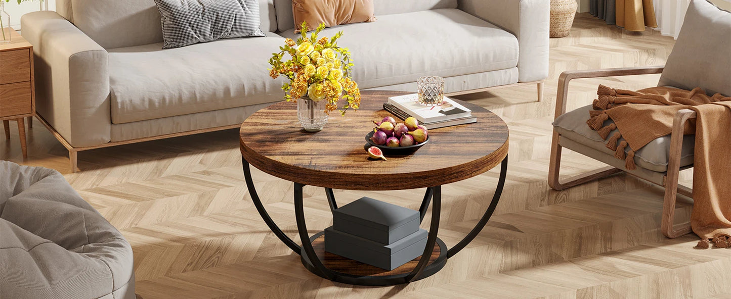 31.7″ Round Coffee Table