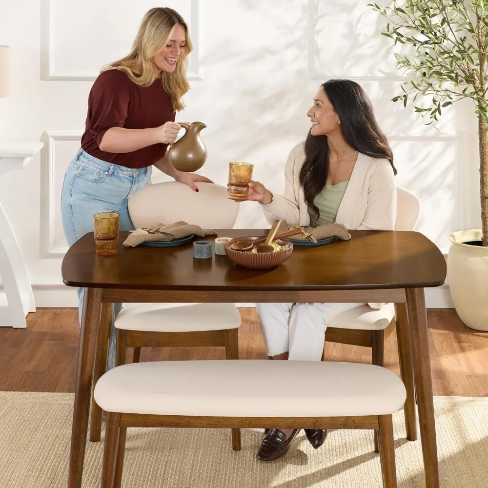 Mid‑Century Dining Set