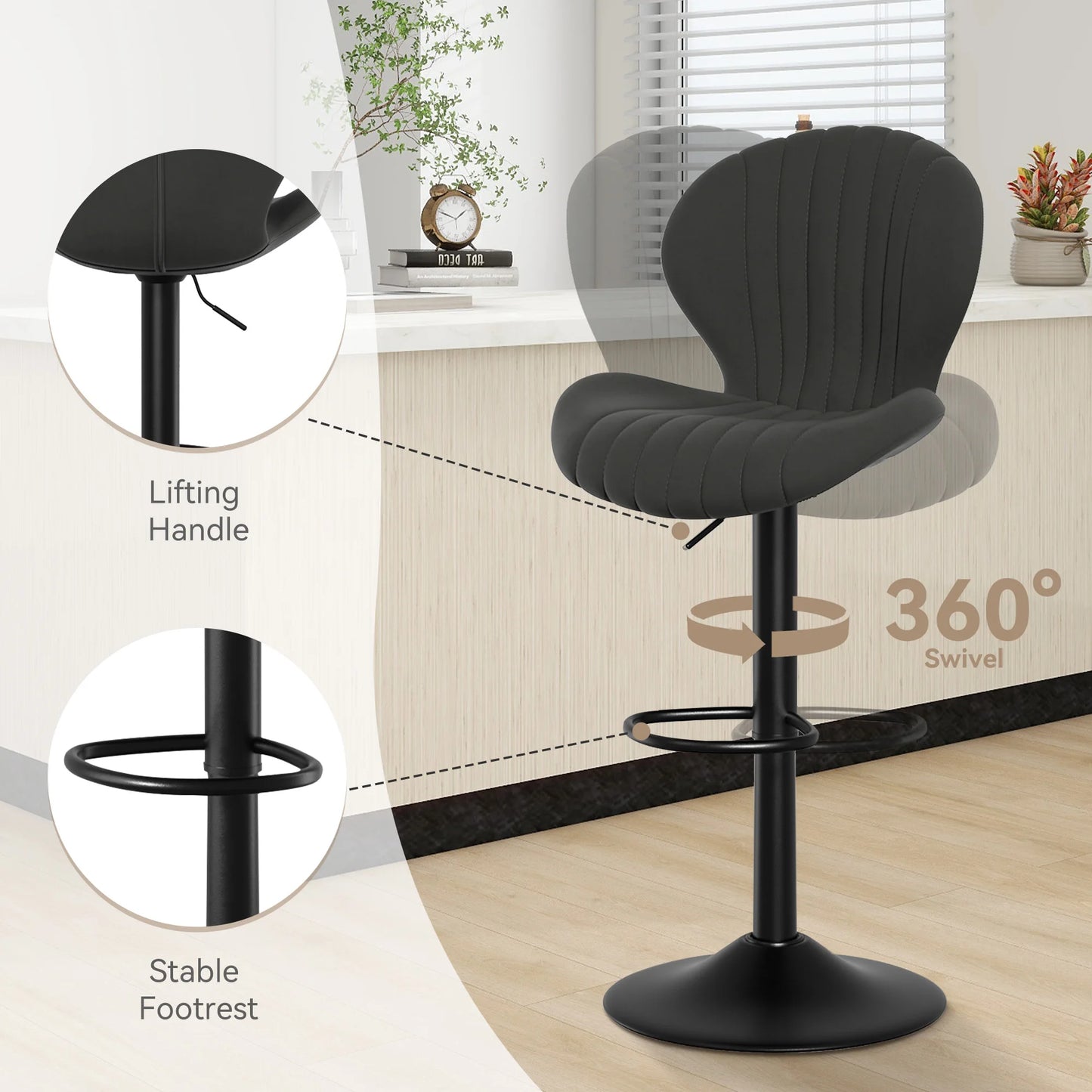 Adjustable Bar Stools