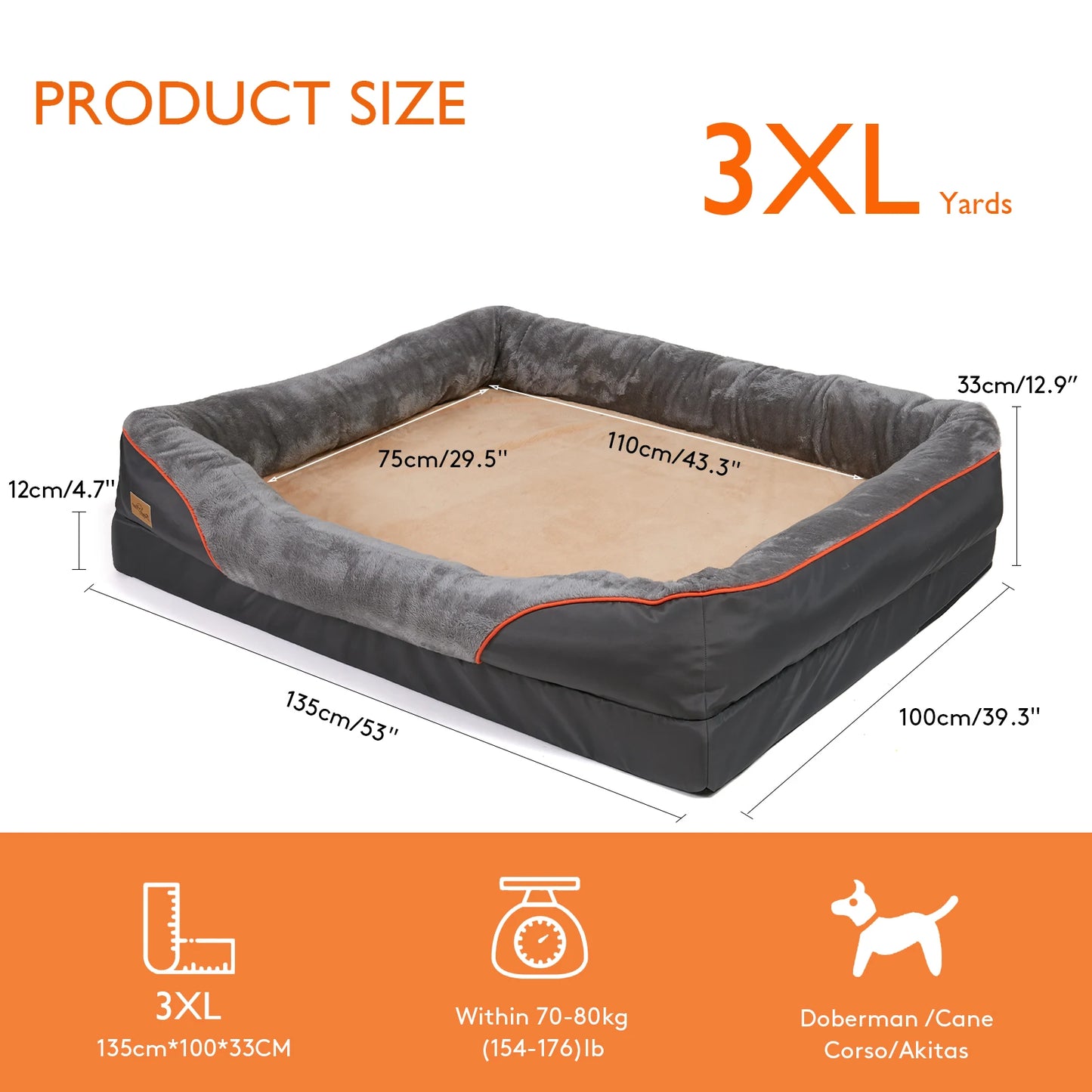 Super Soft Orthopedic Dog Bed