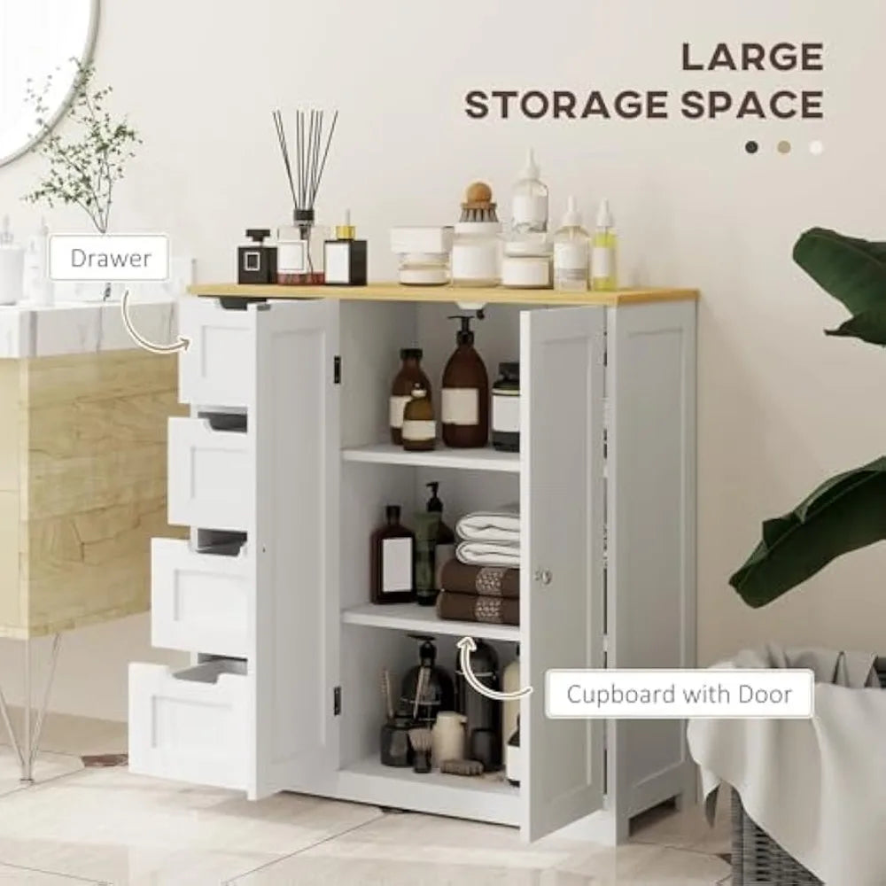 Bathroom Storage Floor Cabinet