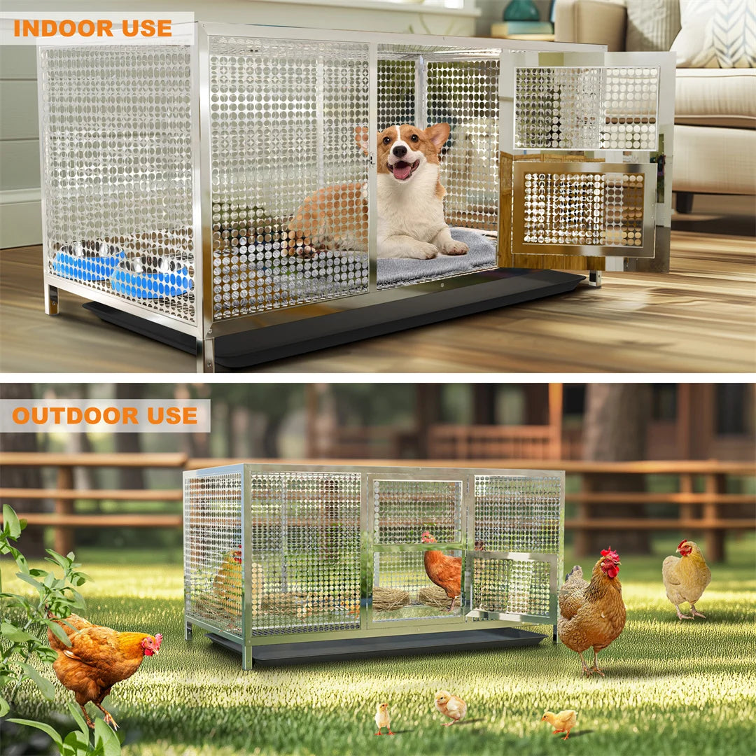 Stainless Steel Chicken Cage