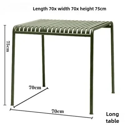 Outdoor Iron Cafe Set