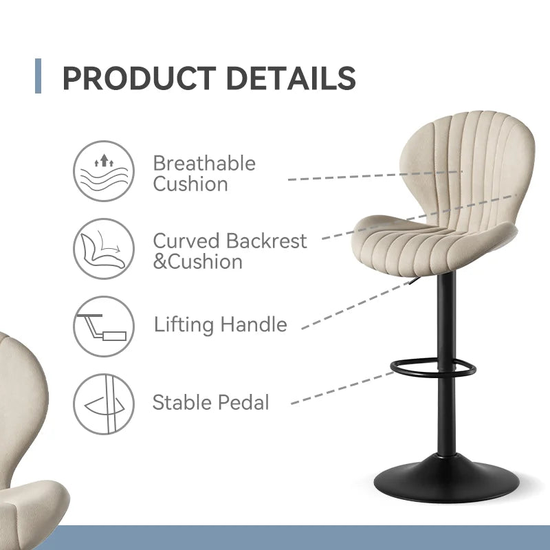 Adjustable Bar Stools