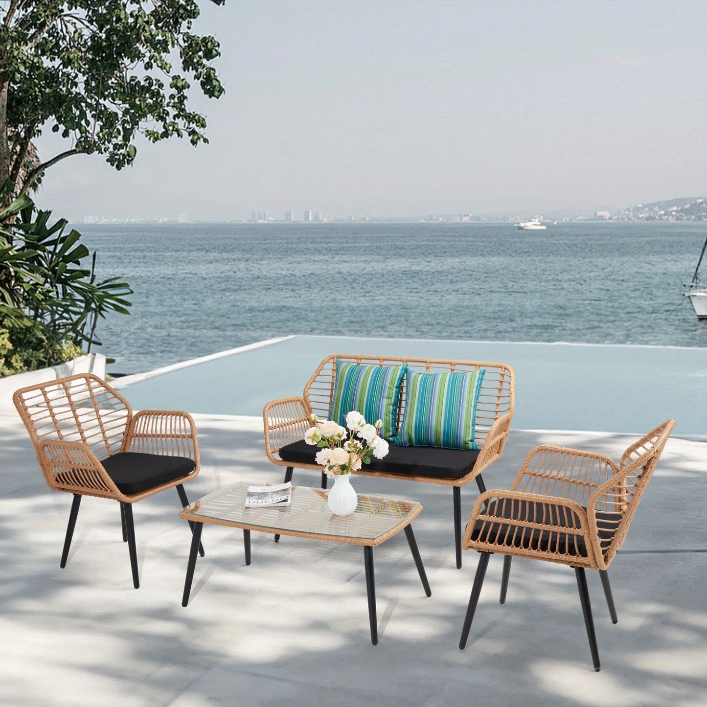 Rattan Patio Set
