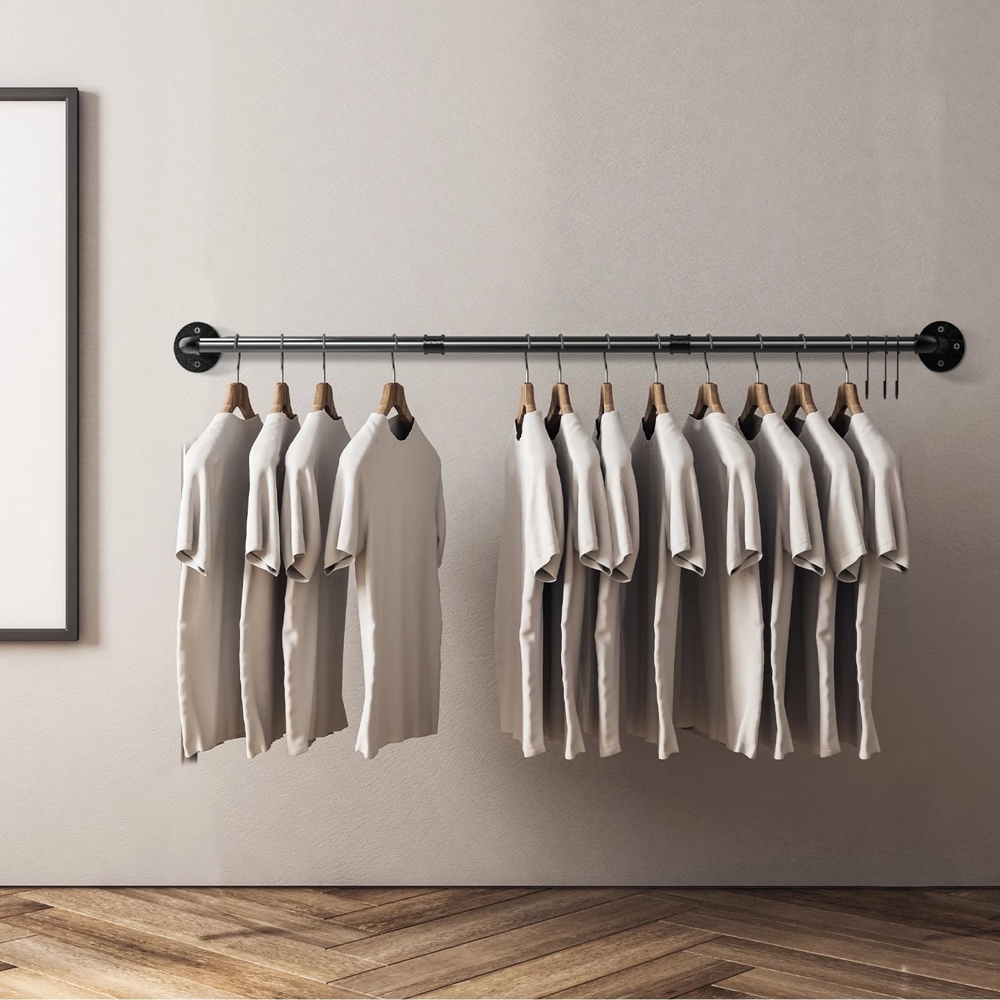 Detachable Pipe Clothes Rail
