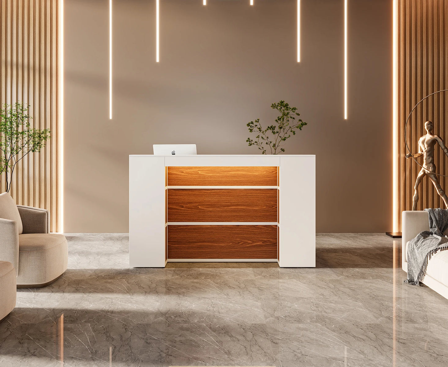 LED Reception Desk