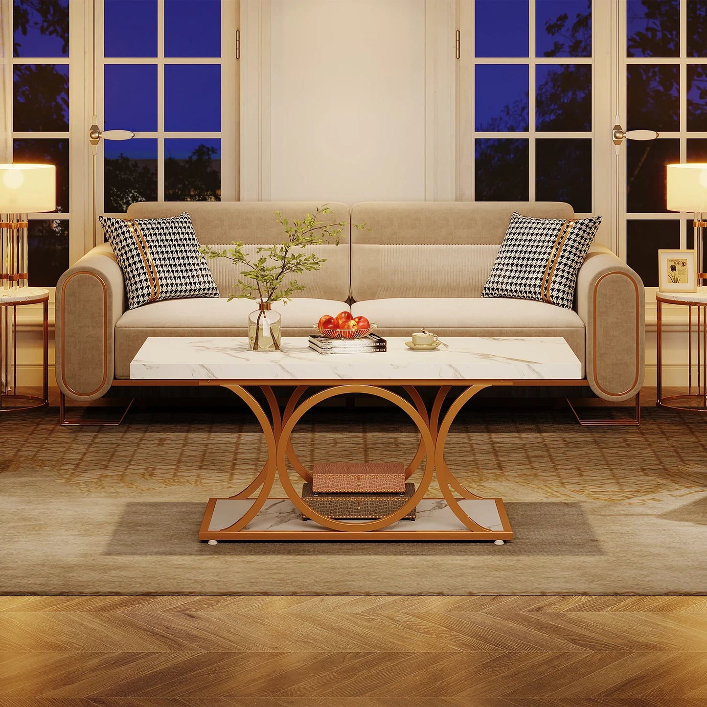 47.24-inch Rectangle Coffee Table