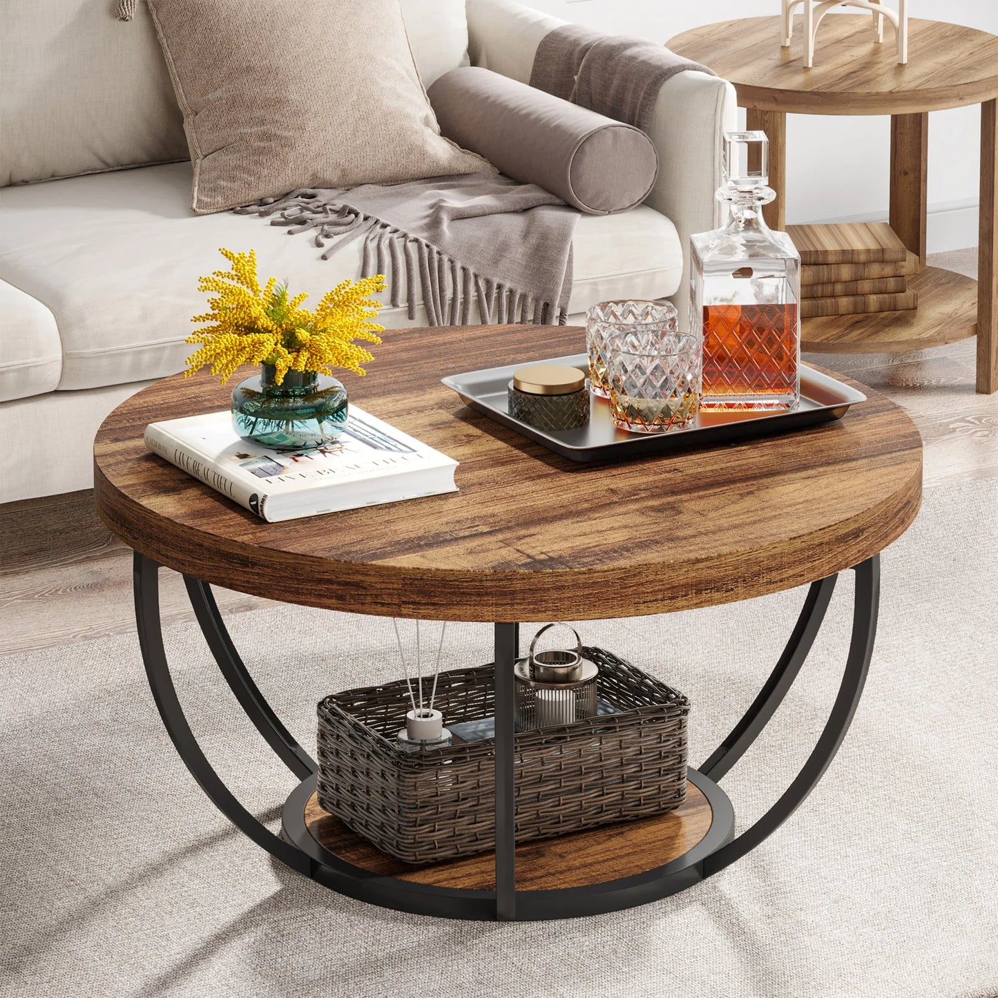 31.7″ Round Coffee Table