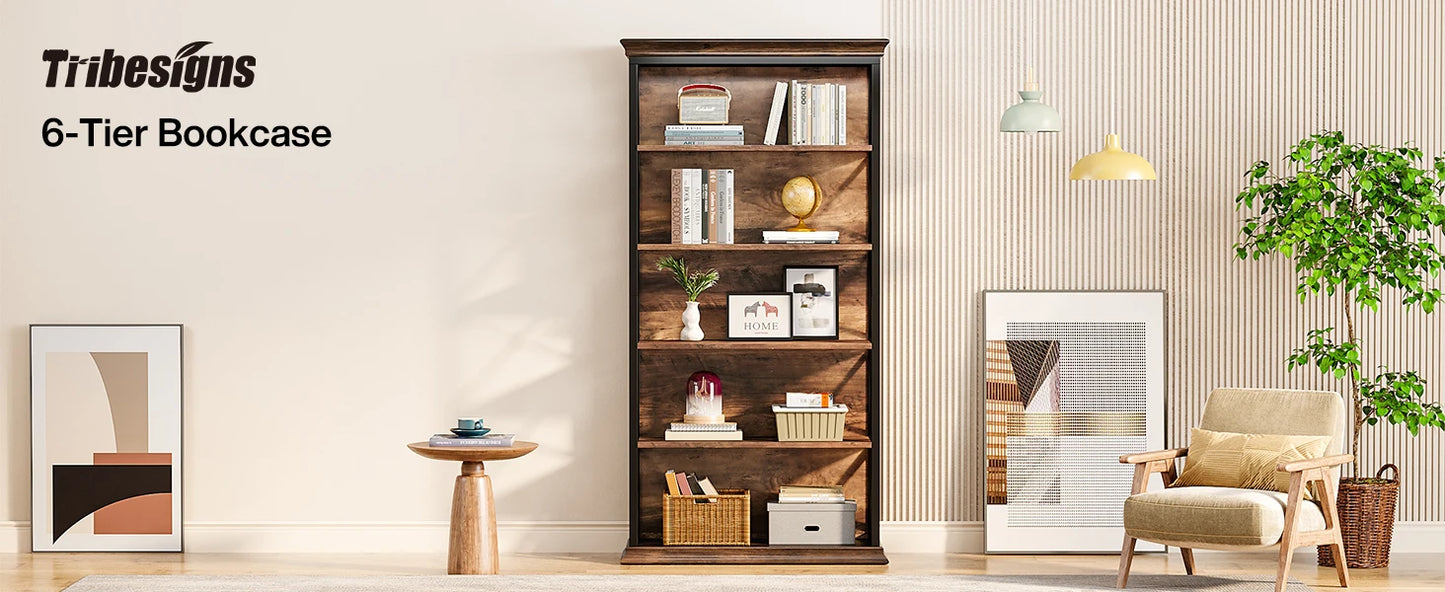 Industrial X-Frame Bookcase