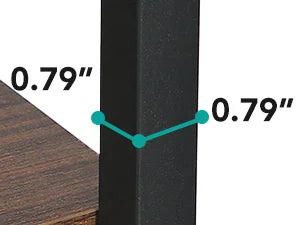 Arched 5‑Tier Bookcase