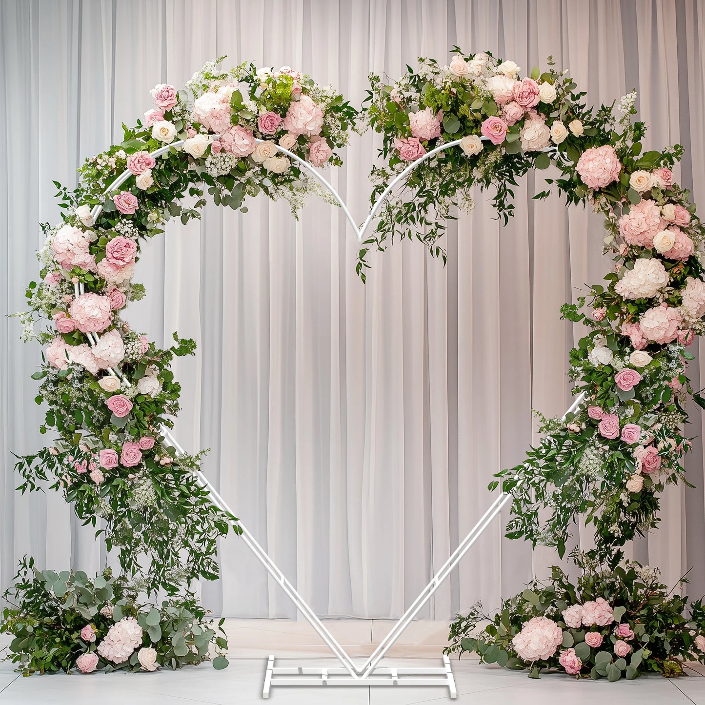 Heart-Shaped Wedding Arch Frame