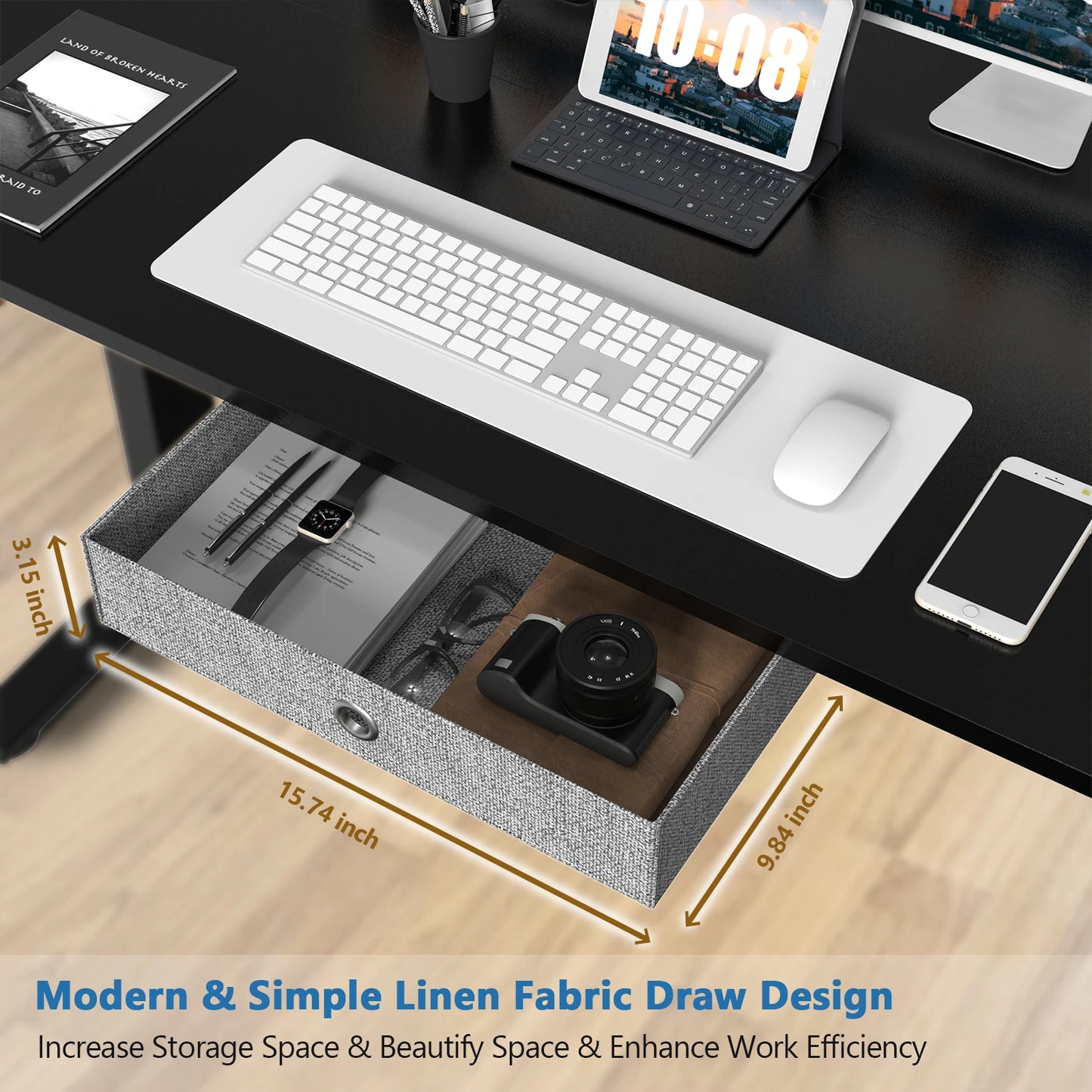 Electric Standing Desk Height Adjustable