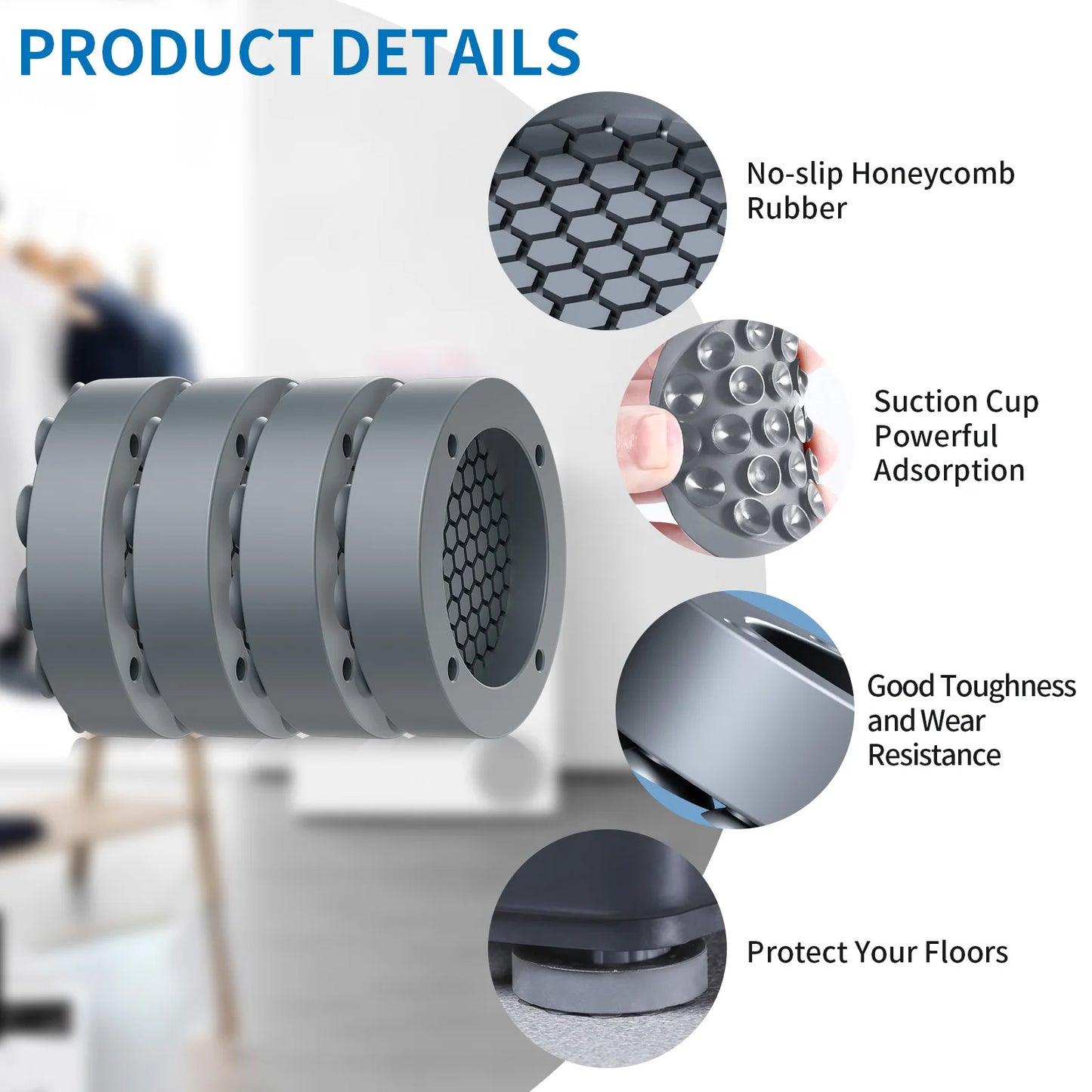 Anti Vibration Feet Pads for Washing Machine