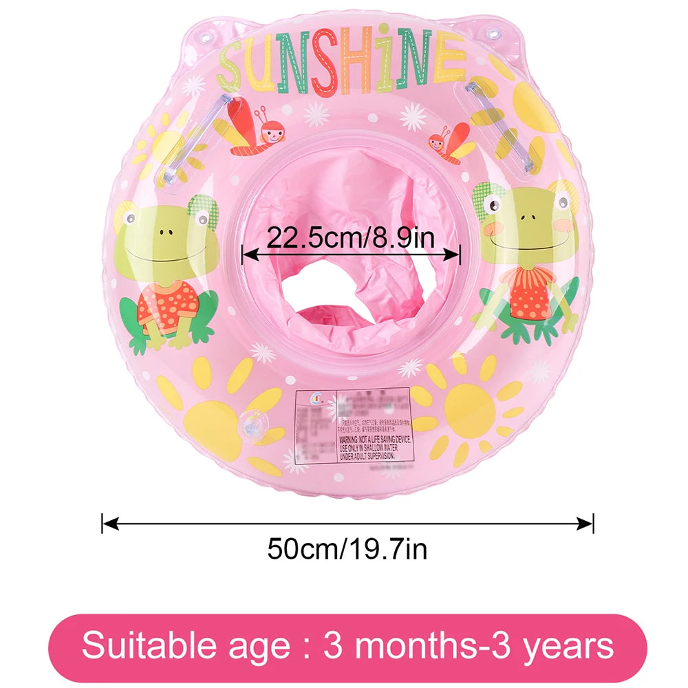Inflatable swimming float for children