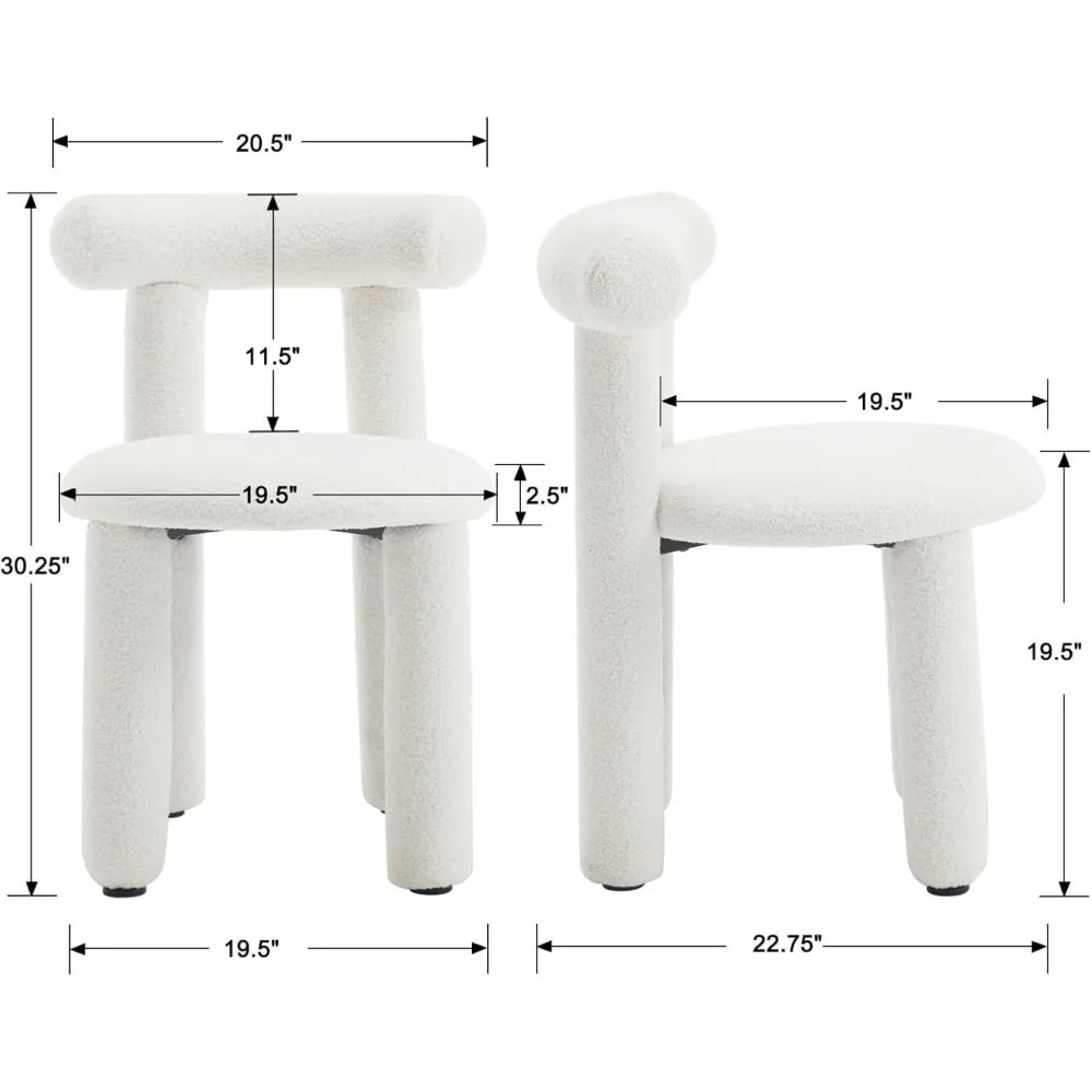 Sherpa Barrel Chairs