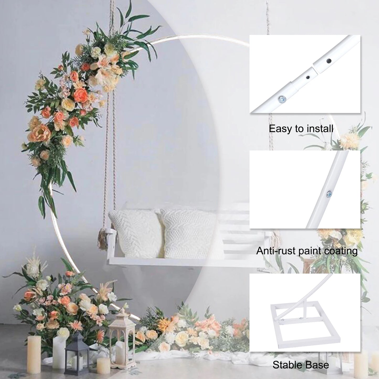 Round Balloon Arch Frame