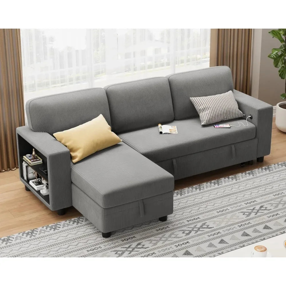 Convertible Sleeper Sofa Bed