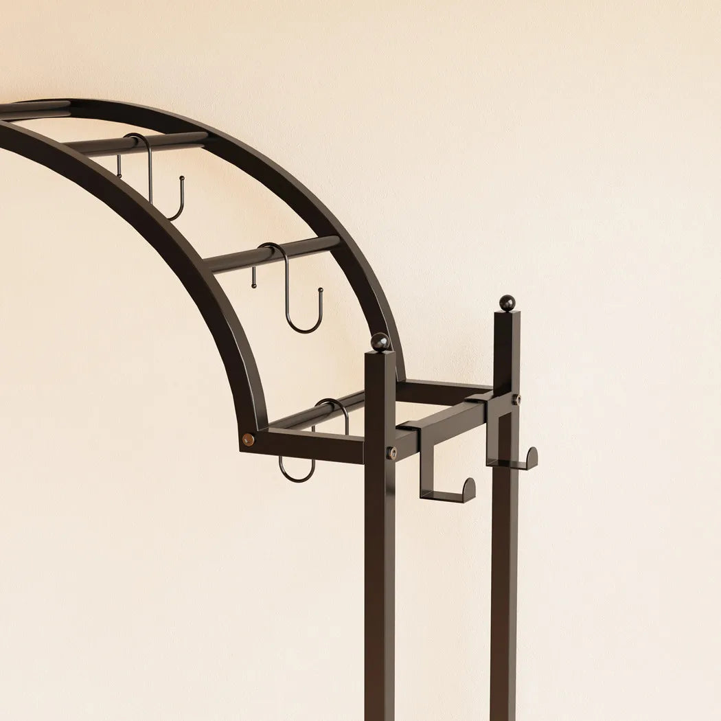 Arched Metal Plant Stand
