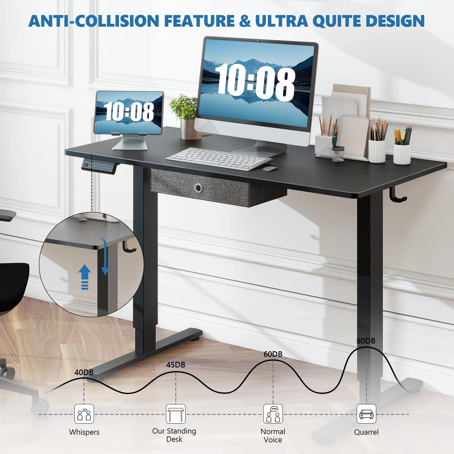 Electric Standing Desk Height Adjustable