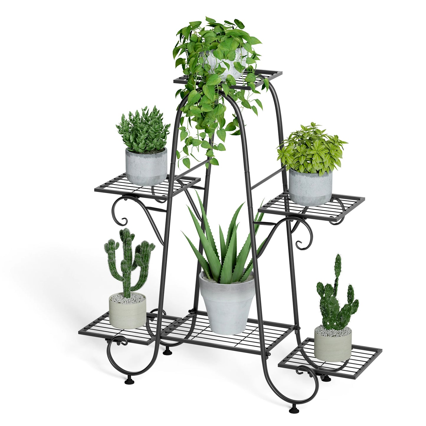 6-Tier Metal Plant Stand