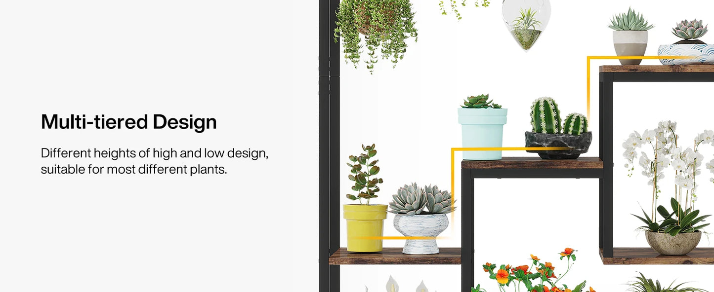 Tall Ladder Plant Stand