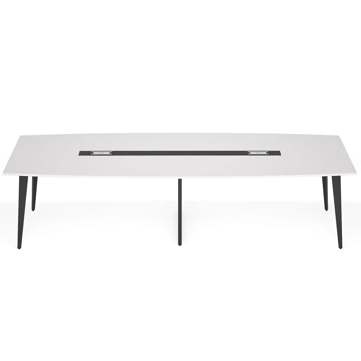 Boat-Shaped Conference Table