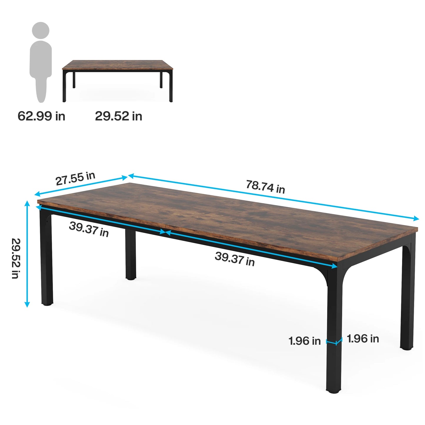 Dual Workspace Desk
