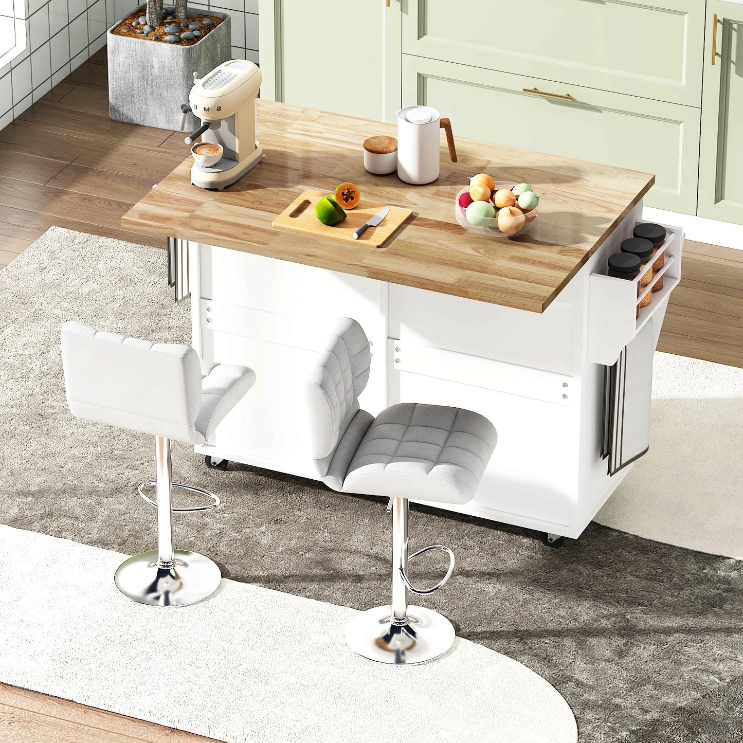 Kitchen Island with Storage