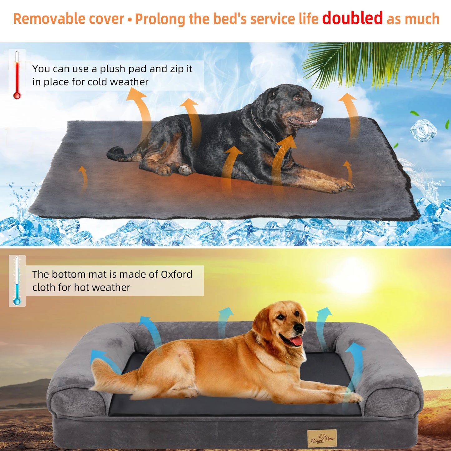 Extra Large Dog Sofa Bed