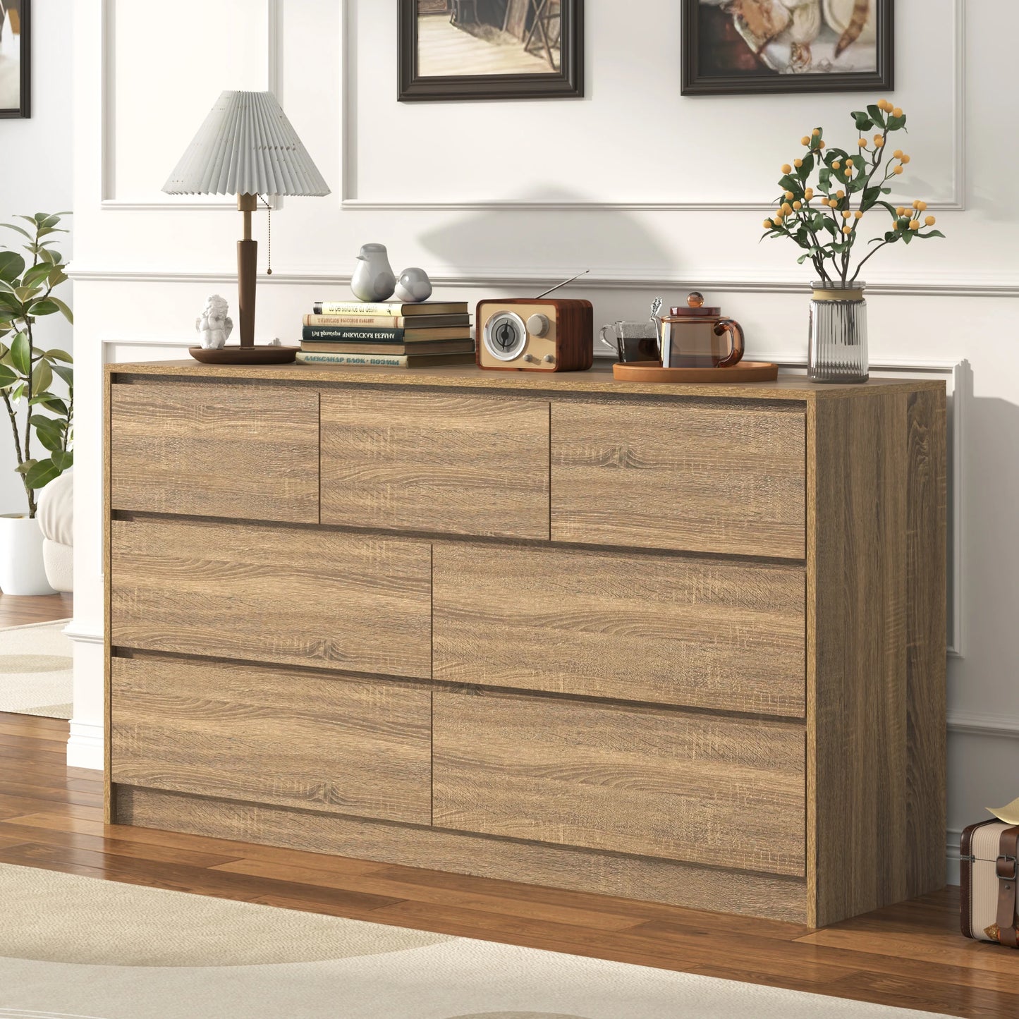 7 Drawer Dresser for Bedroom