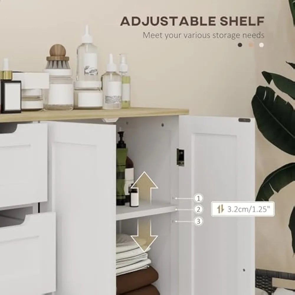 Bathroom Storage Floor Cabinet