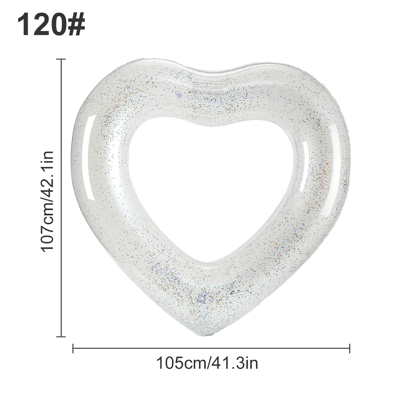 Inflatable Pool Floats Love Tube Rings