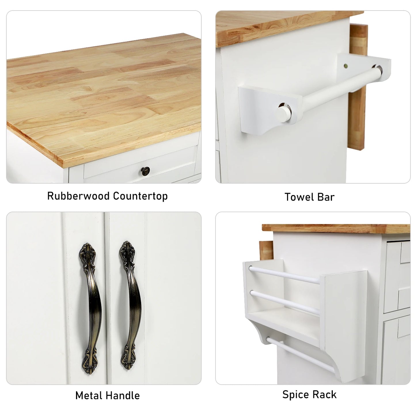 Kitchen Island with Storage