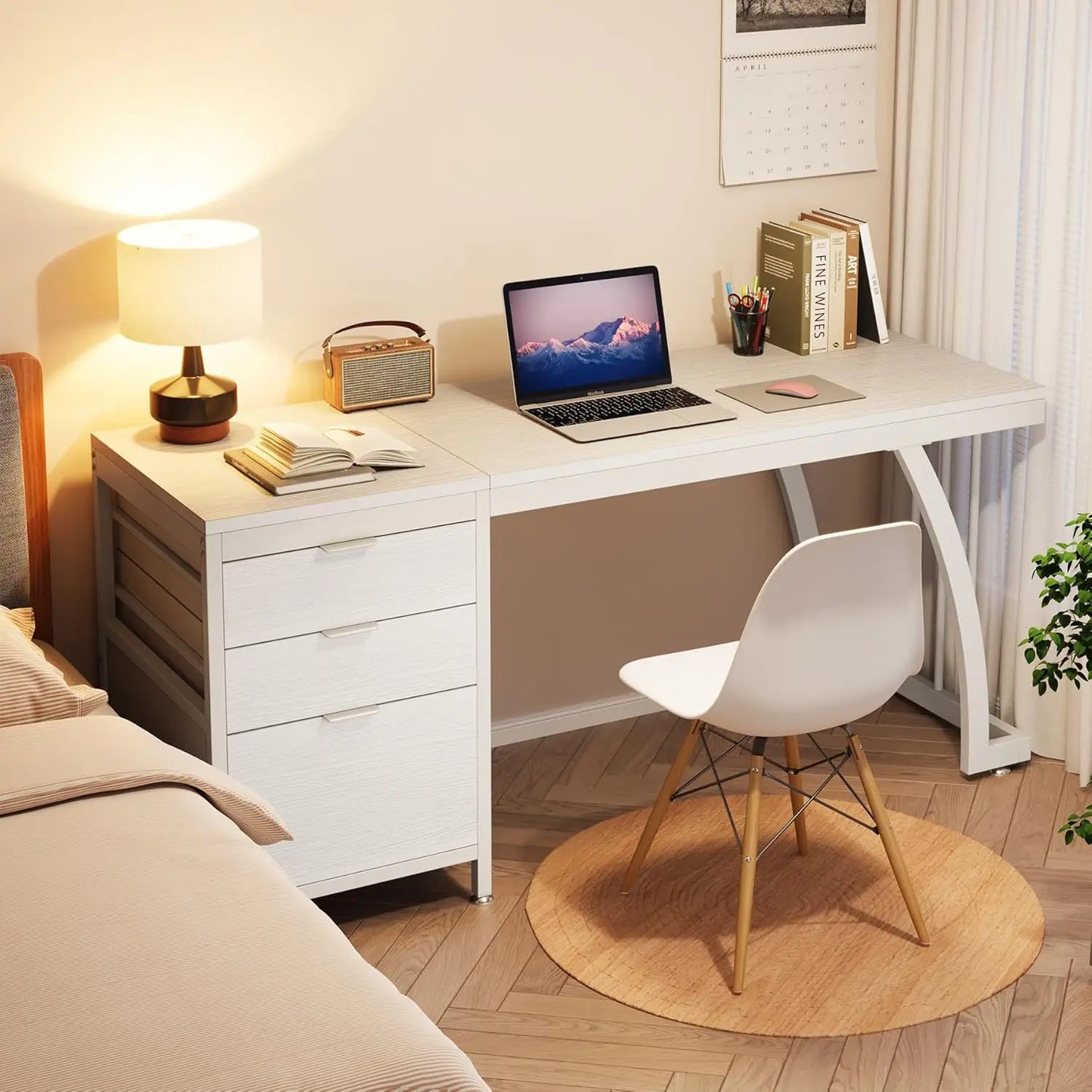 3‑Drawer Computer Desk