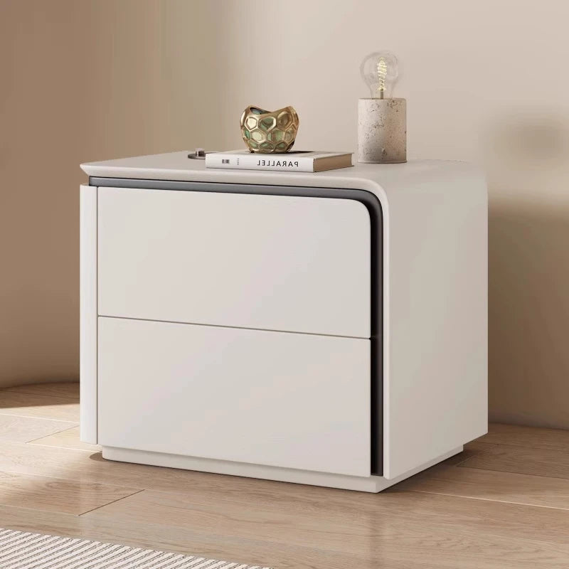 Simple Modern Night Table Storage Nordic Aesthetic Luxury Nightstand