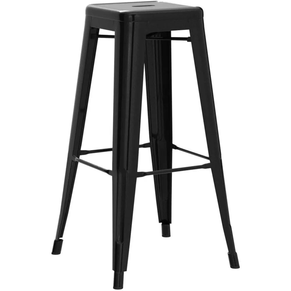 Metal Backless Bar Stools