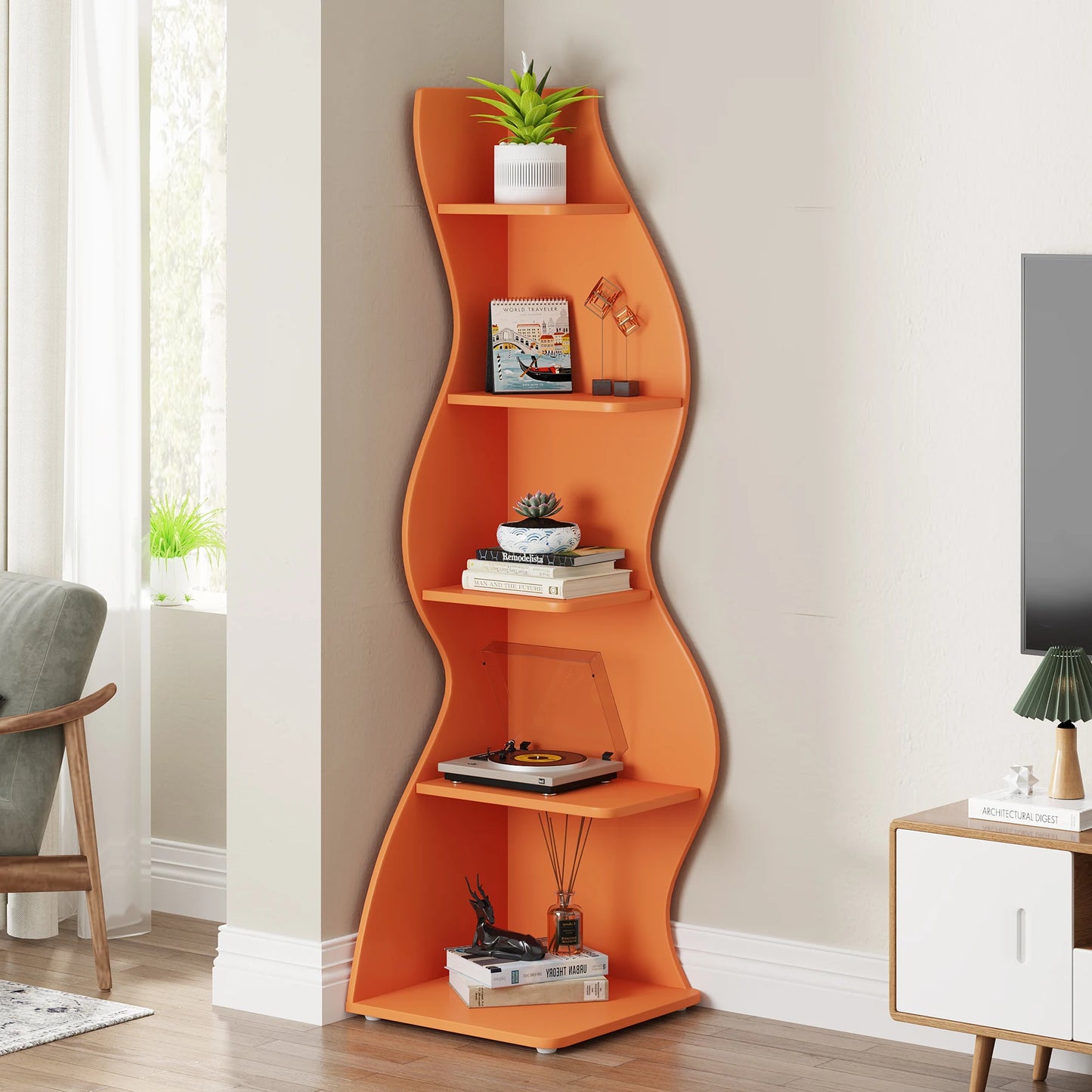 Corner 5‑Tier Shelf