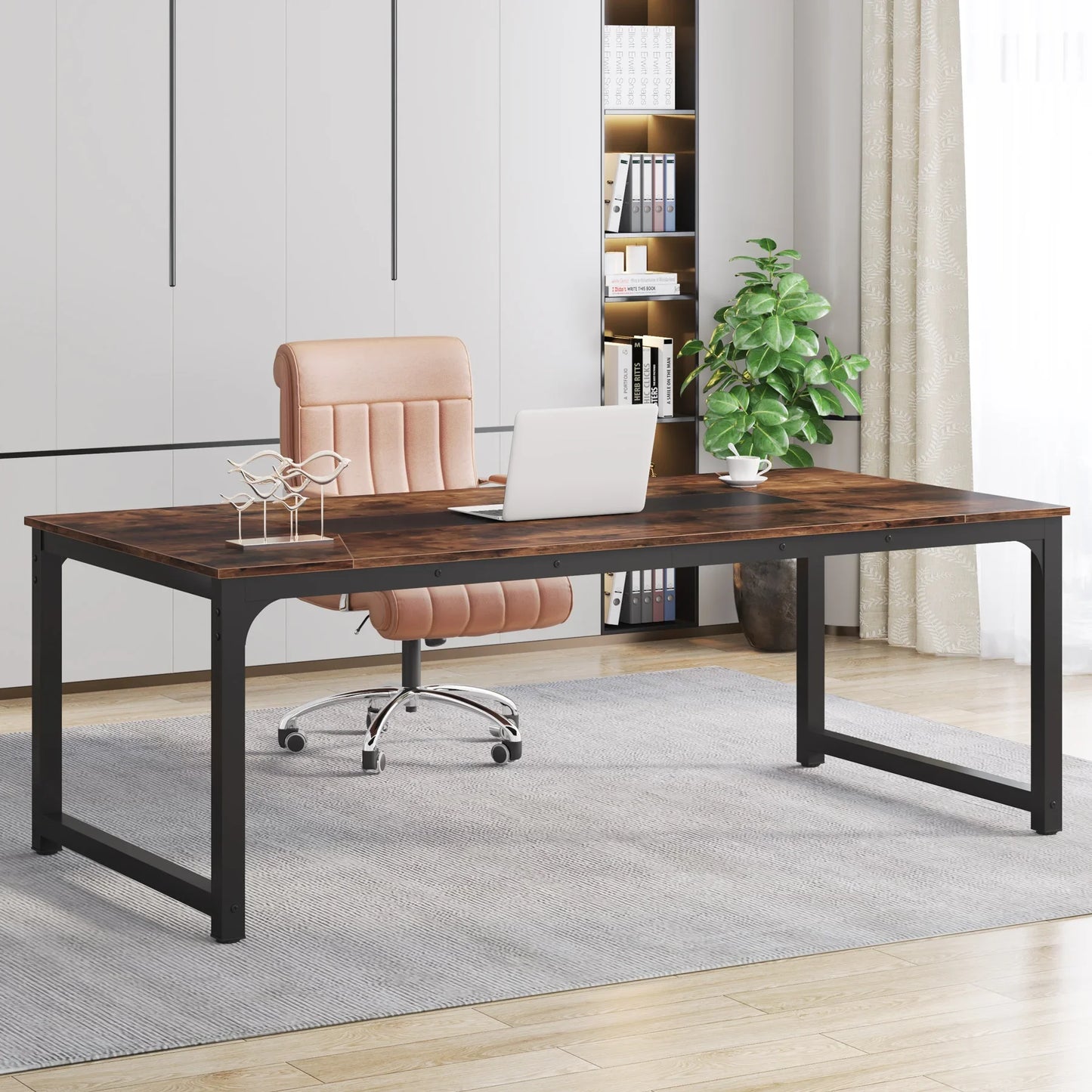 70.8” Executive Computer Desk