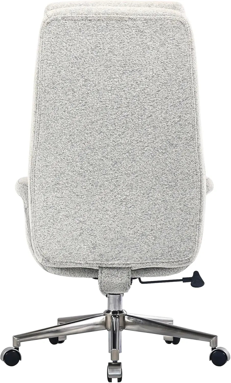 Bouclé High-Back Office Chair