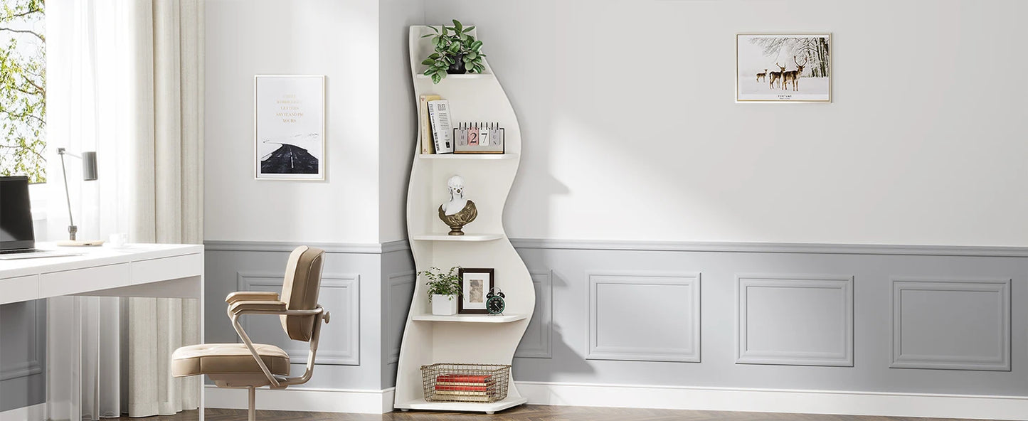 Corner 5‑Tier Shelf